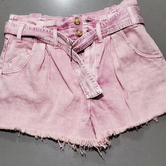 Free People Paperbag Pink